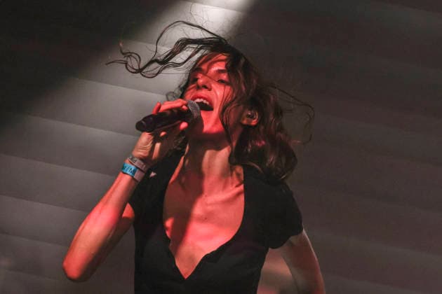 Bar Italia, Nina Cristante performing live at the Pop Kultur Festival on August 26, 2026, in Berlin Bar Italia at the Pop Kultur Festival in Berlin