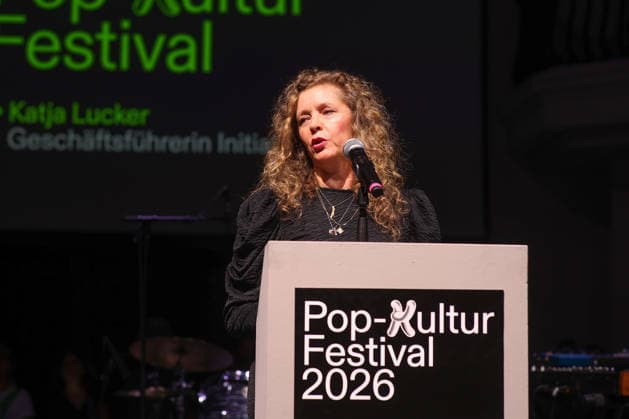 Opening: Katja Lucker is the executive director of Initiative Musik, Berlin Silent Green POP Culture Festival 26 Katja Lucker is the executive director of Initiative Musik