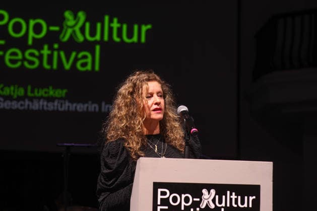 Opening: Katja Lucker is the executive director of Initiative Musik, Berlin Silent Green POP Culture Festival 26 Katja Lucker is the executive director of Initiative Musik