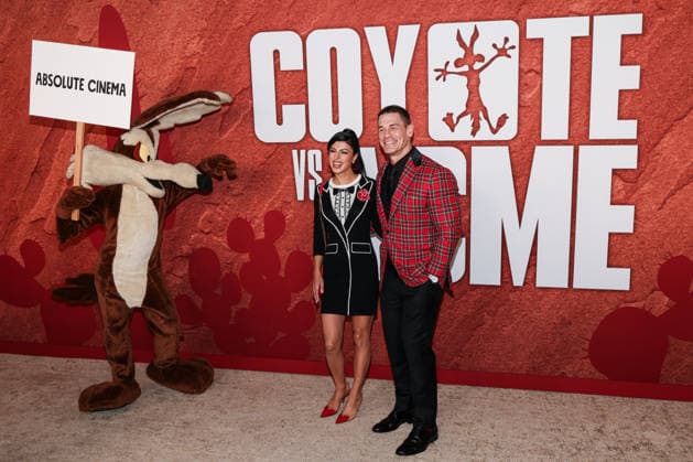 Los Angeles Premiere Of Ketchup Entertainment s Coyote vs. Acme WESTWOOD, LOS ANGELES, CALIFORNIA, USA - AUGUST 26: Shay Shariatzadeh and husband John Cena arrive at the Los Angeles Premiere Of Ketchup Entertainment s Coyote vs. Acme held at Westwood Village Theater on August 26, 2026 in Westwood, Los Angeles, California, United States. Westwood Westwood Village Theater California United States Copyright: xKayxQiao ImagexPressxAgencyx
