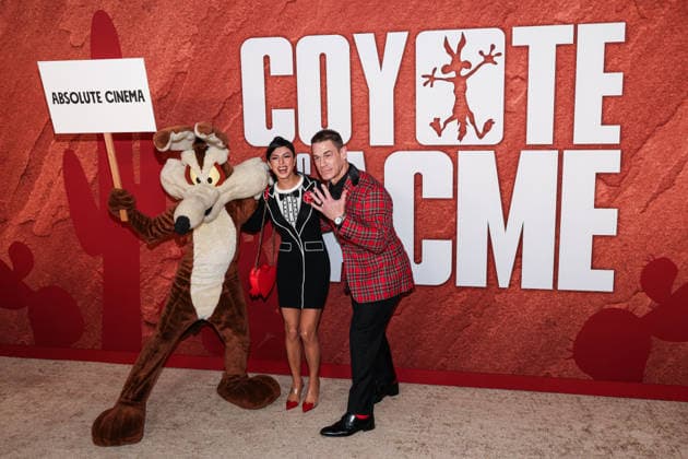 Los Angeles Premiere Of Ketchup Entertainment s Coyote vs. Acme WESTWOOD, LOS ANGELES, CALIFORNIA, USA - AUGUST 26: Shay Shariatzadeh and husband John Cena arrive at the Los Angeles Premiere Of Ketchup Entertainment s Coyote vs. Acme held at Westwood Village Theater on August 26, 2026 in Westwood, Los Angeles, California, United States. Westwood Westwood Village Theater California United States Copyright: xKayxQiao ImagexPressxAgencyx
