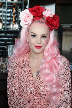 Kicken mit Herz Belle La Donna Press Conference, Kicken mit Herz Press Conference, Karo Paul, Bunker on Feldstraße, Hamburg, August 27, 2026 Copyright: xEventpressxBecherx