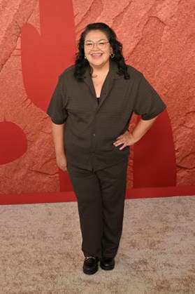 Vanessa Gonzalez at the premiere of the movie *Coyote vs. Acme* at the Fox Village Theater in Los Angeles, August 26, 2026 Foto:xD.xStarbuckx xFuturexImagex coyote_6804