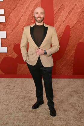 Nathan Kessel at the premiere of the movie *Coyote vs. Acme* at the Fox Village Theater in Los Angeles, August 26, 2026 Foto:xD.xStarbuckx xFuturexImagex coyote_6834