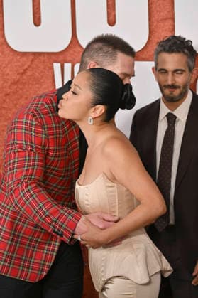 John Cena, Lana Condor, and Dave Green at the premiere of the movie *Coyote vs. Acme* at the Fox Village Theater in Los Angeles on August 26, 2026 Foto:xD.xStarbuckx xFuturexImagex coyote_6927