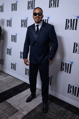 August 26, 2026, Los Angeles, California, USA: 26 August 2026 - Los Angeles, California - OCTOBER LONDON at the 2026 BMI R&B HIP-HOP Awards red carpet arrivals held at Fairmont Century Plaza Los Angeles USA  - ZUMAs247 20260826_zmp_s247_061 Copyright: xCharliexSteffensx