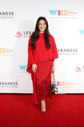 August 27, 2026: WENDY EL KHOURY attends the Lebanese Film Festival Australia 2026 Opening Night at the Bryan Brown Theatre on August 27, 2026 in Sydney, NSW Australia  - ZUMAa155 20260827_aaa_a155_019 Copyright: xChristopherxKhouryx