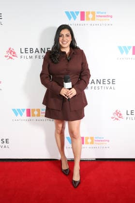 August 27, 2026: ISABELLE NADER attends the Lebanese Film Festival Australia 2026 Opening Night at the Bryan Brown Theatre on August 27, 2026 in Sydney, NSW Australia  - ZUMAa155 20260827_aaa_a155_031 Copyright: xChristopherxKhouryx