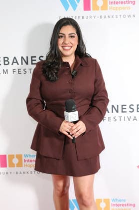 August 27, 2026: ISABELLE NADER attends the Lebanese Film Festival Australia 2026 Opening Night at the Bryan Brown Theatre on August 27, 2026 in Sydney, NSW Australia  - ZUMAa155 20260827_aaa_a155_034 Copyright: xChristopherxKhouryx