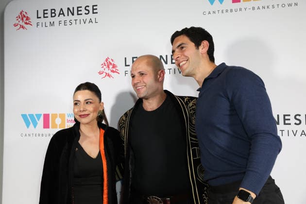 August 27, 2026: JULIAN MAROUN (R) attends the Lebanese Film Festival Australia 2026 Opening Night at the Bryan Brown Theatre on August 27, 2026 in Sydney, NSW Australia  - ZUMAa155 20260827_aaa_a155_037 Copyright: xChristopherxKhouryx