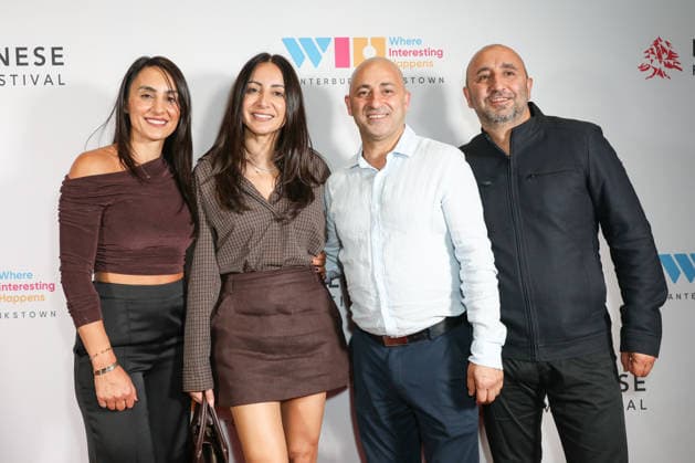 August 27, 2026: ANTOINETTE LATTOUF (2nd L), and GEORGE BASHSA (2nd R) attend the Lebanese Film Festival Australia 2026 Opening Night at the Bryan Brown Theatre on August 27, 2026 in Sydney, NSW Australia  - ZUMAa155 20260827_aaa_a155_070 Copyright: xChristopherxKhouryx