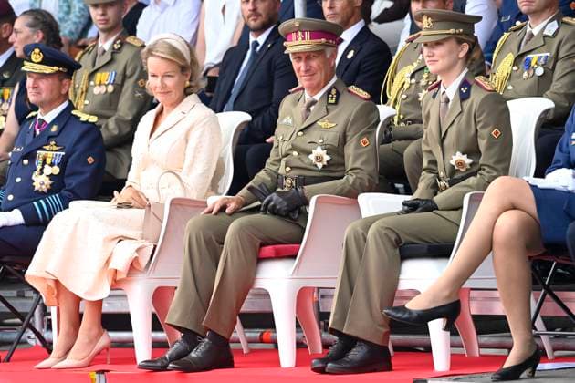Graduation Ceremony for Final-Year Officer Cadets at the Royal Military Academy 2026 BRUSSELS, BELGIUM - AUGUST 27 : Graduation Ceremony for Final-Year Officer Cadets at the Royal Military Academy. King Philippe, Queen Mathilde and Princess Elisabeth attended the graduation ceremony for final-year officer cadets at the Royal Military Academy. Graduates from the 176th Polytechnic Class, the 162nd Class in Social and Military Sciences to which Prince Gabriel belongs, and various classes from the Special Division were honored during the ceremony on August 27, 2026 in Brussels, Belgium, 27 08 2026 Brussels Belgium  Copyright: xDidierxLebrunx