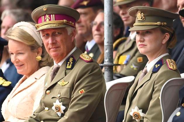 Graduation Ceremony for Final-Year Officer Cadets at the Royal Military Academy 2026 BRUSSELS, BELGIUM - AUGUST 27 : Graduation Ceremony for Final-Year Officer Cadets at the Royal Military Academy. King Philippe, Queen Mathilde and Princess Elisabeth attended the graduation ceremony for final-year officer cadets at the Royal Military Academy. Graduates from the 176th Polytechnic Class, the 162nd Class in Social and Military Sciences to which Prince Gabriel belongs, and various classes from the Special Division were honored during the ceremony on August 27, 2026 in Brussels, Belgium, 27 08 2026 Brussels Belgium  Copyright: xDidierxLebrunx