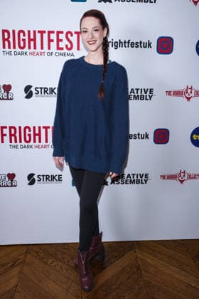 World Premiere Of Blood Secret on Thursday 27 August 2026 Chelsea Mclean attends the media wall for the World Premiere Of Blood Secret during Tubi Frightfest 2026 on Thursday 27 August 2026 at Odeon Luxe Leicester Square, London. ., Credit:Julie Edwards Avalon  Copyright: xJuliexEdwardsx xAvalonx 1128817315
