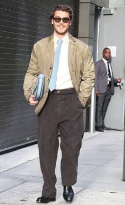 NEW YORK, NY- AUGUST 27: Jack Innanen seen at Good Morning America promoting the second season of Adults on August 27, 2026 in New York City. Copyright: xRWx