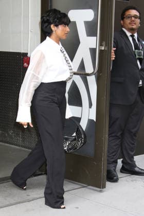 NEW YORK, NY- AUGUST 27: Amita Rao seen at Good Morning America promoting the second season of Adults on August 27, 2026 in New York City. Copyright: xRWx