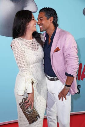 Nic Shanker with his wife, Janina Shanker, at the musical premiere of *ROMEO JULIA: LOVE IS EVERYTHING* at the Capitol Theater in Düsseldorf on August 27, 2026
