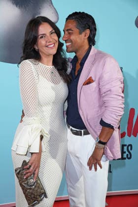 Nic Shanker with his wife, Janina Shanker, at the musical premiere of *ROMEO JULIA: LOVE IS EVERYTHING* at the Capitol Theater in Düsseldorf on August 27, 2026