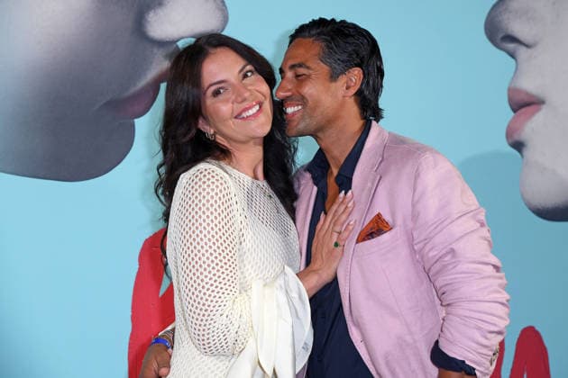 Nic Shanker with his wife, Janina Shanker, at the musical premiere of *ROMEO JULIA: LOVE IS EVERYTHING* at the Capitol Theater in Düsseldorf on August 27, 2026