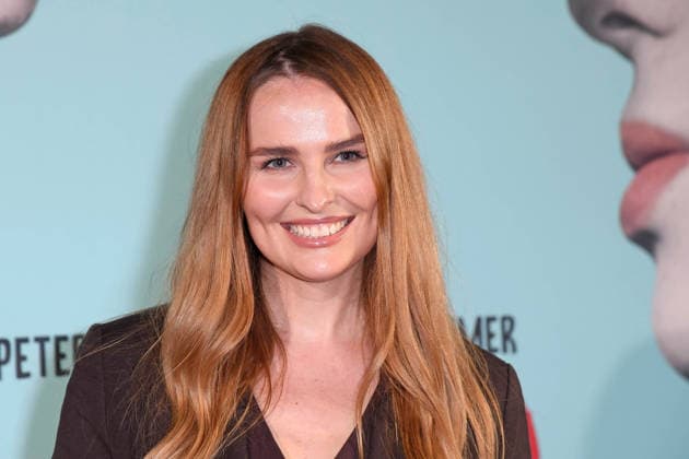 Jana Riva at the musical premiere of *ROMEO JULIA: LOVE IS EVERYTHING* at the Capitol Theater in Düsseldorf on August 27, 2026