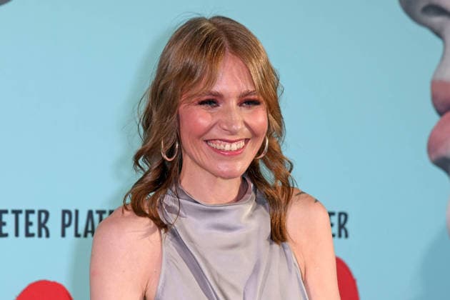 Julia Kleine at the musical premiere of *ROMEO JULIA: LOVE IS EVERYTHING* at the Capitol Theater in Düsseldorf on August 27, 2026