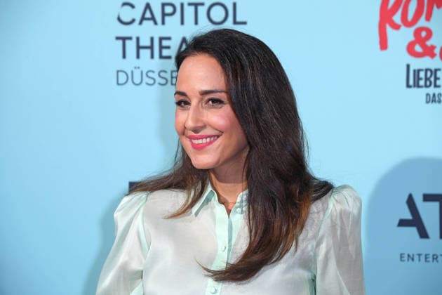 Nina Moghaddam at the musical premiere of *ROMEO JULIA: LOVE IS EVERYTHING* at the Capitol Theater in Düsseldorf on August 27, 2026