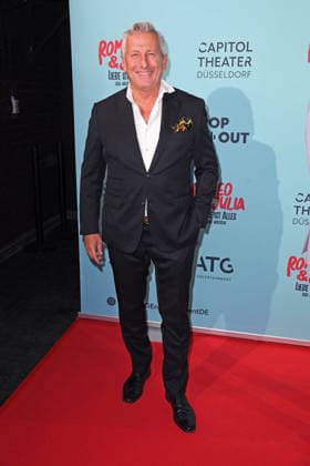 Markus Wildhagen at the musical premiere of *ROMEO JULIA: LOVE IS EVERYTHING* at the Capitol Theater in Düsseldorf on August 27, 2026