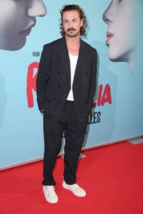Nicolas Puschmann at the musical premiere of *ROMEO JULIA: LOVE IS EVERYTHING* at the Capitol Theater in Düsseldorf on August 27, 2026