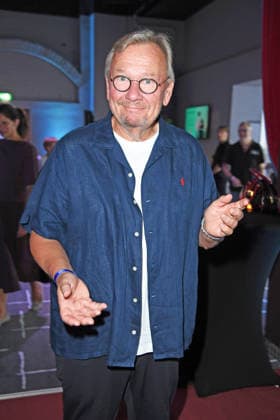 Bernd Stelter at the musical premiere of *ROMEO JULIA: LOVE IS EVERYTHING* at the Capitol Theater in Düsseldorf on August 27, 2026