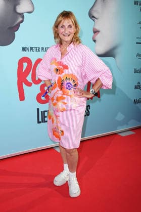 Petra Nadolny at the musical premiere of *ROMEO JULIA: LOVE IS EVERYTHING* at the Capitol Theater in Düsseldorf on August 27, 2026