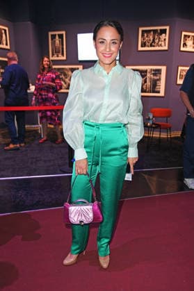 Nina Moghaddam at the musical premiere of *ROMEO JULIA: LOVE IS EVERYTHING* at the Capitol Theater in Düsseldorf on August 27, 2026