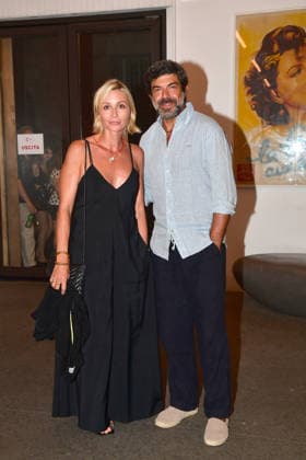 IPA87851970 - Rome, Cinema Quattro Fontane: Preview of the film Marco Bellocchio: The Door to Reality. Pictured: Anna Ferzetti and Pierfrancesco Favino  Copyright: xVincenzoxLandix xVincenzoxLandix 87851970