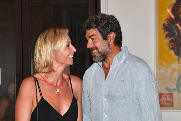 IPA87851971 - Rome, Cinema Quattro Fontane: Preview of the film Marco Bellocchio: The Door to Reality. Pictured: Anna Ferzetti and Pierfrancesco Favino  Copyright: xVincenzoxLandix xVincenzoxLandix 87851971