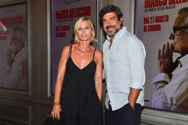 IPA87851979 - Rome, Cinema Quattro Fontane: Preview of the film Marco Bellocchio: The Door to Reality. Pictured: Anna Ferzetti and Pierfrancesco Favino  Copyright: xVincenzoxLandix xVincenzoxLandix 87851979