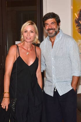 IPA87851972 - Rome, Cinema Quattro Fontane: Preview of the film Marco Bellocchio: The Door to Reality. Pictured: Anna Ferzetti and Pierfrancesco Favino  Copyright: xVincenzoxLandix xVincenzoxLandix 87851972