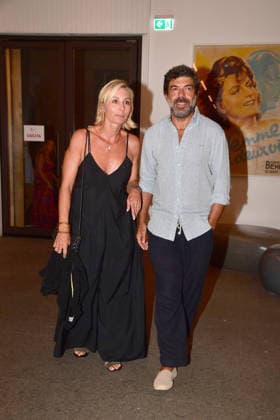 IPA87851973 - Rome, Cinema Quattro Fontane: Preview of the film Marco Bellocchio: The Door to Reality. Pictured: Anna Ferzetti and Pierfrancesco Favino  Copyright: xVincenzoxLandix xVincenzoxLandix 87851973