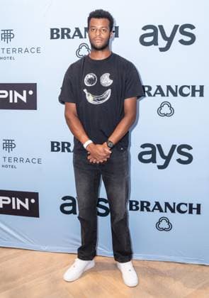 August 27, 2026, Bronx, New York, USA: Giovanni Mpetshi Perricard attends exhibition tournament of table tennis with Kazuyuki Yokoyama aka Kaz The Kazmanian Devil , elite big tennis players and guests during Game. Set. Spin event ahead of US Open Championship at Park Terrace Hotel in New York, NY on August 27, 2026. She was joined by Kazuyuki Yokoyama aka Kaz The Kazmanian Devil , Tomas Martin Etcheverry, Martin Damm and Belinda Bencic Bronx USA - ZUMAr339 20260827_znp_r339_017 Copyright: xLevxRadinx