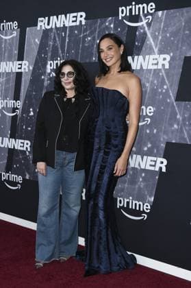 Sue Kroll, Gal Gadot at arrivals for THE RUNNER Premiere, Harmony Gold Theater, Los Angeles, CA, August 27, 2026. Photo By: Elizabeth Goodenough Everett Collection THE RUNNER Premiere PUBLICATIONXNOTxINxCANxCHNxFRAxITAxJPNxNORxPOLxRUSxESPxUKxUSA
