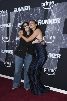 Sue Kroll, Gal Gadot at arrivals for THE RUNNER Premiere, Harmony Gold Theater, Los Angeles, CA, August 27, 2026. Photo By: Elizabeth Goodenough Everett Collection THE RUNNER Premiere PUBLICATIONXNOTxINxCANxCHNxFRAxITAxJPNxNORxPOLxRUSxESPxUKxUSA