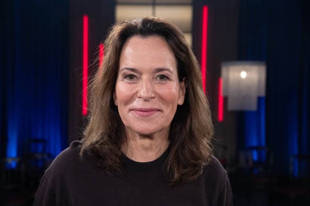 Anne WILL, host, portrait, close-up, single image, single subject, from the program Koelner Treff on WDR television, August 27, 2026