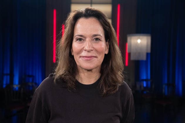 Anne WILL, host, portrait, close-up, single image, single subject, from the program Koelner Treff on WDR television, August 27, 2026