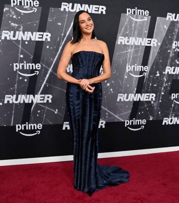 Cast member Gal Gadot attends the premiere of the motion picture thriller The Runner at the Harmony Gold Theater in Los Angeles on Thursday, August 27, 2026. Storyline: A high-powered attorney must race through London to save her abducted son while following cryptic commands from a mysterious caller.  LAP2026082703 JIMxRUYMEN
