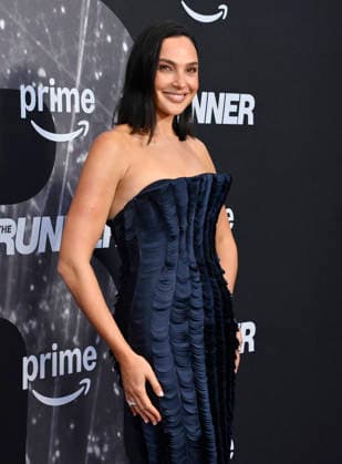 Cast member Gal Gadot attends the premiere of the motion picture thriller The Runner at the Harmony Gold Theater in Los Angeles on Thursday, August 27, 2026. Storyline: A high-powered attorney must race through London to save her abducted son while following cryptic commands from a mysterious caller.  LAP2026082704 JIMxRUYMEN