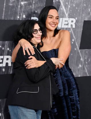 Sue Kroll (L), Head of Global Marketing, Amazon MGM Studios and cast member Gal Gadot attend the premiere of the motion picture thriller The Runner at the Harmony Gold Theater in Los Angeles on Thursday, August 27, 2026. Storyline: A high-powered attorney must race through London to save her abducted son while following cryptic commands from a mysterious caller.  LAP2026082710 JIMxRUYMEN