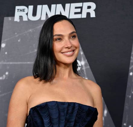 Cast member Gal Gadot attends the premiere of the motion picture thriller The Runner at the Harmony Gold Theater in Los Angeles on Thursday, August 27, 2026. Storyline: A high-powered attorney must race through London to save her abducted son while following cryptic commands from a mysterious caller.  LAP2026082714 JIMxRUYMEN