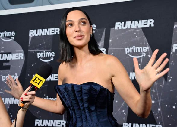 Cast member Gal Gadot attends the premiere of the motion picture thriller The Runner at the Harmony Gold Theater in Los Angeles on Thursday, August 27, 2026. Storyline: A high-powered attorney must race through London to save her abducted son while following cryptic commands from a mysterious caller.  LAP2026082717 JIMxRUYMEN