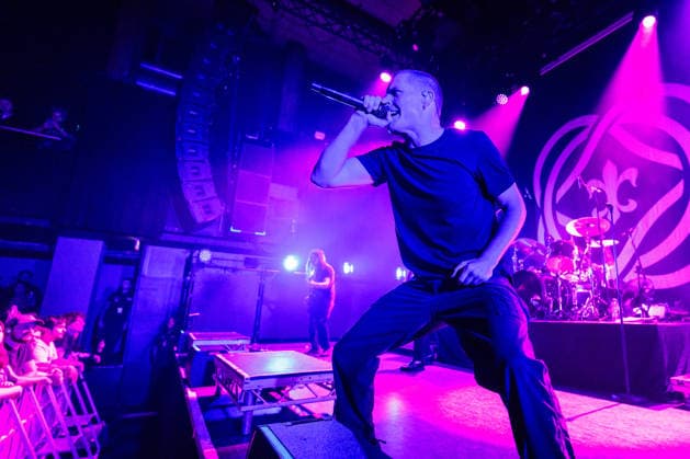 Deafheaven live in Oslo, Norway Oslo, Norway. 27th, August 2026. The American metal band Deafheaven performs a live concert at Rockefeller in Oslo. Here vocalist George Clarke is seen live on stage. Norway, Oslo, Rockefeller  Copyright: xGonzalesxPhoto KetilxMartinsenx