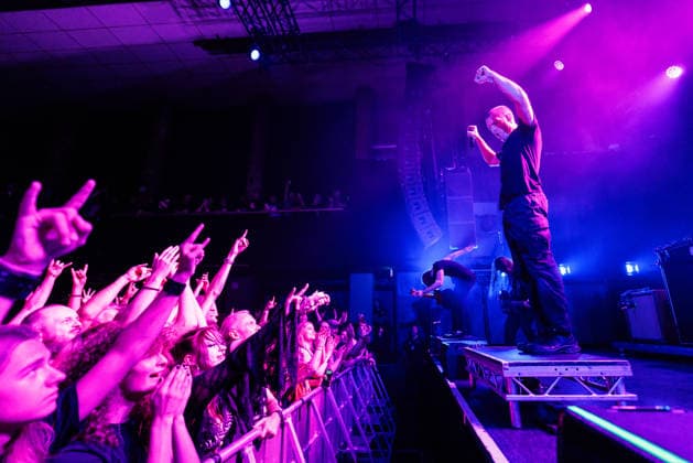 Deafheaven live in Oslo, Norway Oslo, Norway. 27th, August 2026. The American metal band Deafheaven performs a live concert at Rockefeller in Oslo. Here vocalist George Clarke is seen live on stage. Norway, Oslo, Rockefeller  Copyright: xGonzalesxPhoto KetilxMartinsenx