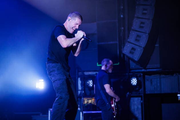 Deafheaven live in Oslo, Norway Oslo, Norway. 27th, August 2026. The American metal band Deafheaven performs a live concert at Rockefeller in Oslo. Here vocalist George Clarke is seen live on stage. Norway, Oslo, Rockefeller  Copyright: xGonzalesxPhoto KetilxMartinsenx