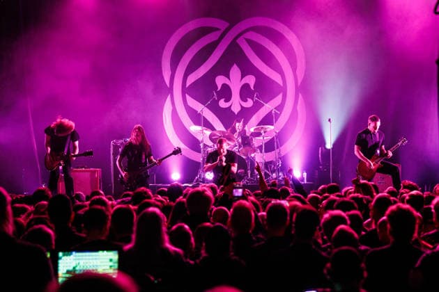 Deafheaven live in Oslo, Norway Oslo, Norway. 27th, August 2026. The American metal band Deafheaven performs a live concert at Rockefeller in Oslo. Here vocalist George Clarke is seen live on stage with the band Norway, Oslo, Rockefeller  Copyright: xGonzalesxPhoto KetilxMartinsenx